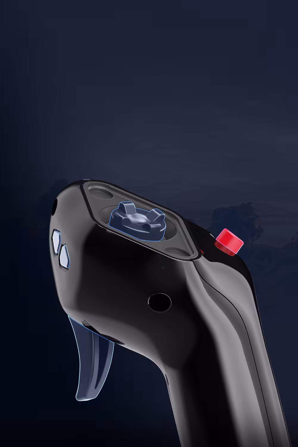 Moza Airbus MA3F physical controls